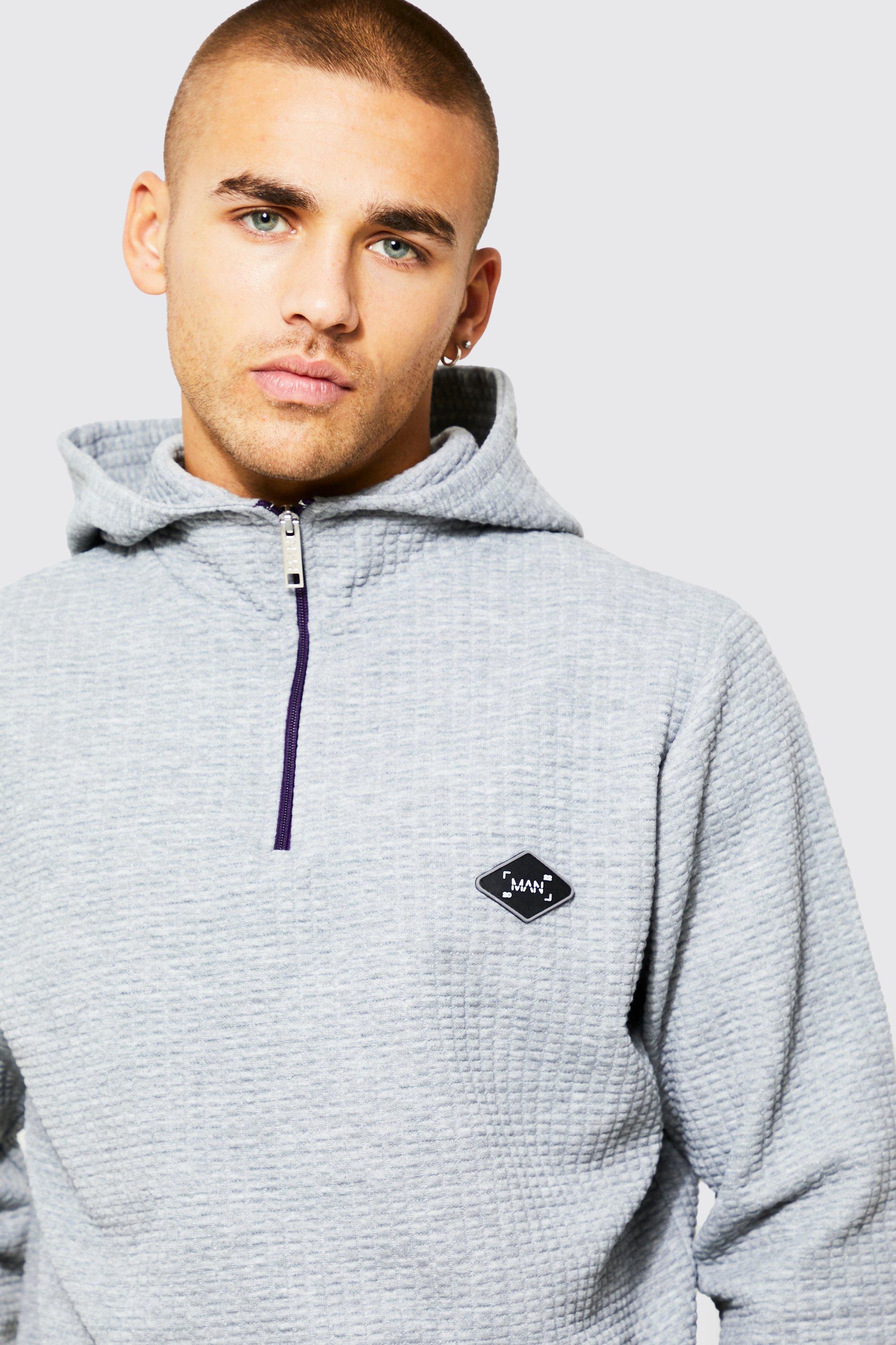 Gebreide hoodie online heren